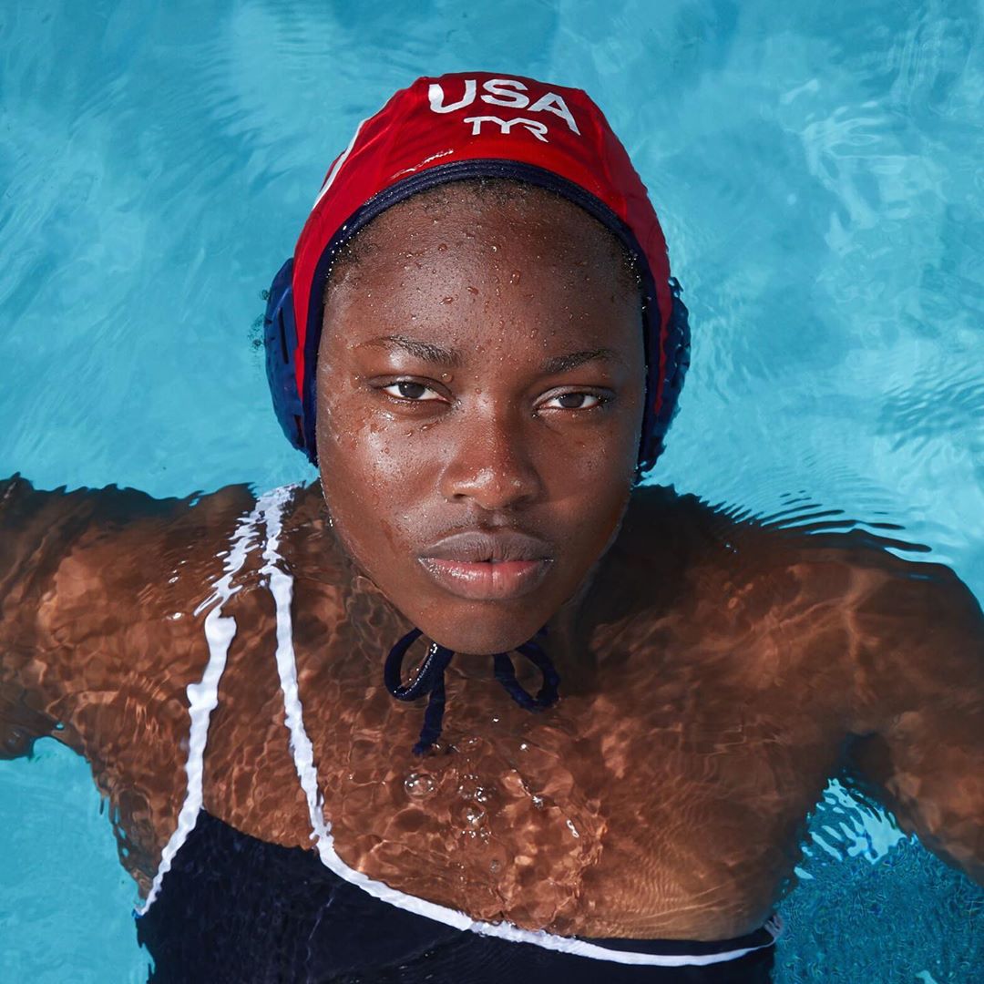 US Water Polo Player of Jamaican Descent Ashleigh Johnson
