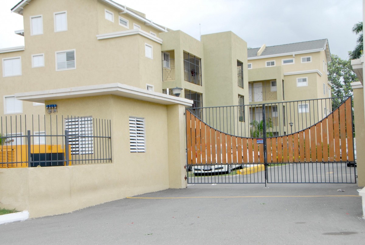 image of a gated community