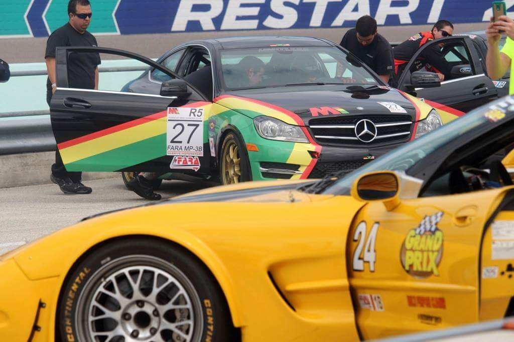 Jamaican Race Car Driver for Massive Crew