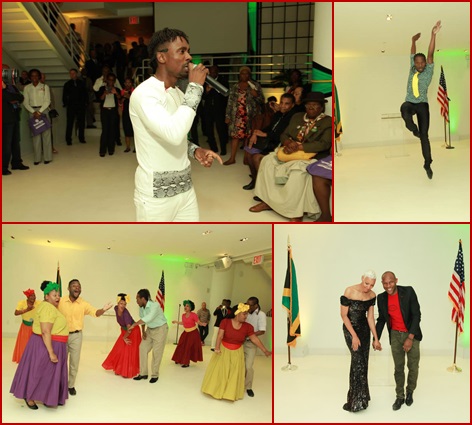Below: Highlights of the entertainment package featuring DJ Norie, Chris Martin, Ricardo McKenzie, Braata Folk Singers and a fashion show by D’Marsh Couture. 