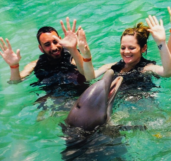 Swim with dolphins in Jamaica Brittney.f.1011