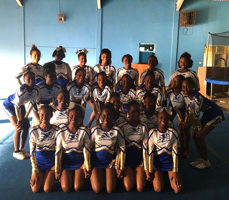 St Hugh's High School Cheerleading Team