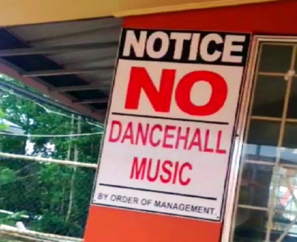 dancehall music ban lifted