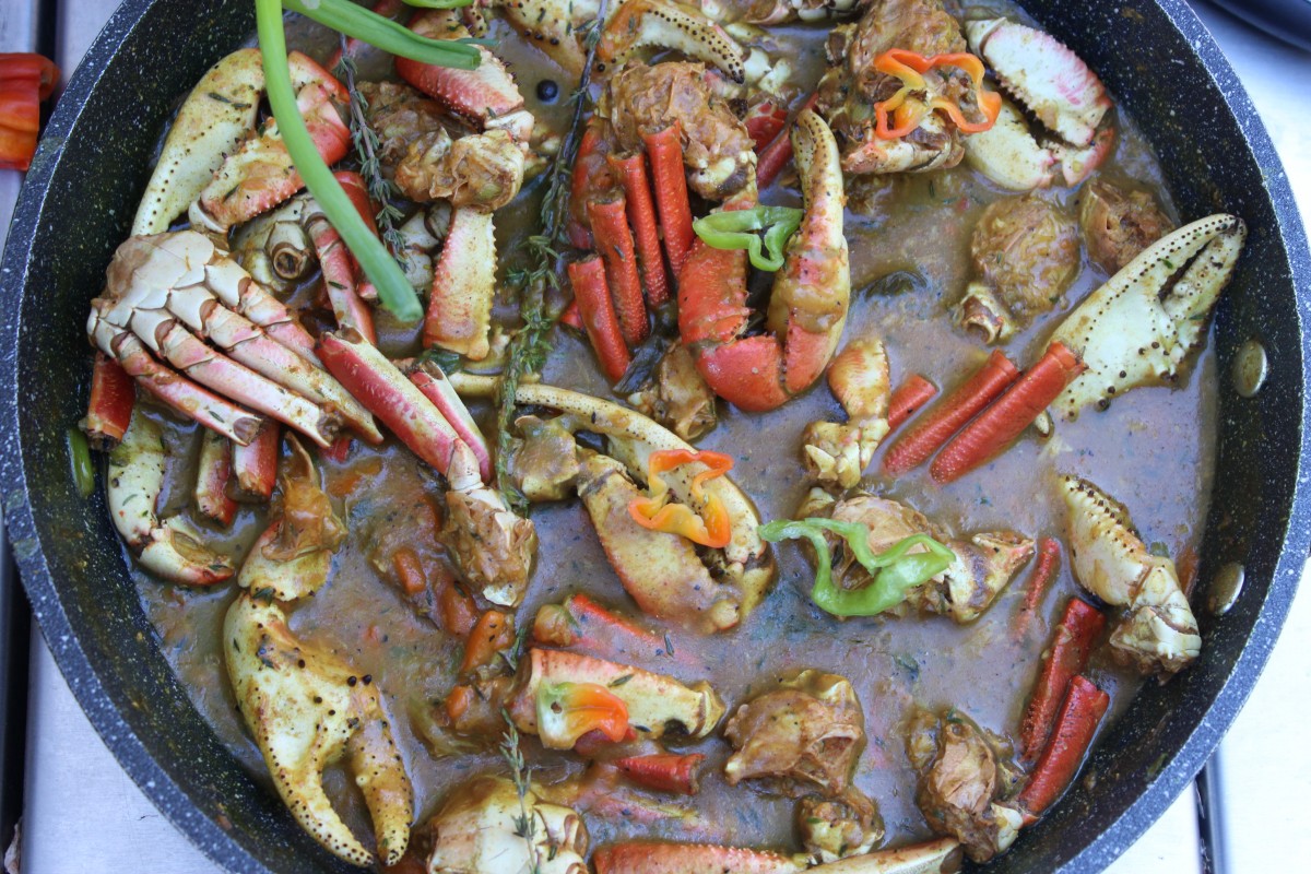 Spicy Curry Coconut Crab Recipe