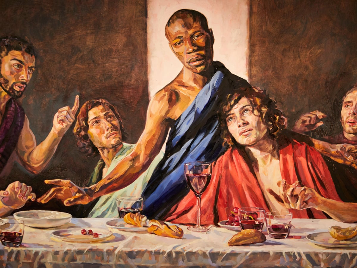 Jamaican Serves as Model for Black Jesus in UK Church Reproduction of da Vinci’s “Last Supper”