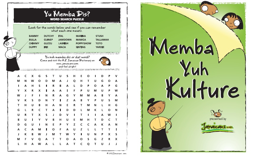 Free Jamaica Children's Activity Sheet For Your Project