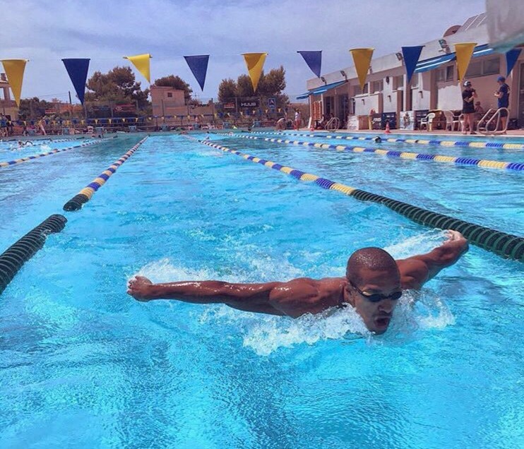 Michael Gunning Jamaican Swimmer