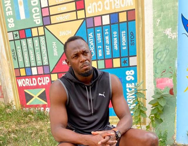 Usain Bolt Jamaican Iconic Sprinter