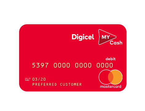 Win A 50 Digicel MyCash Prepaid Mastercard