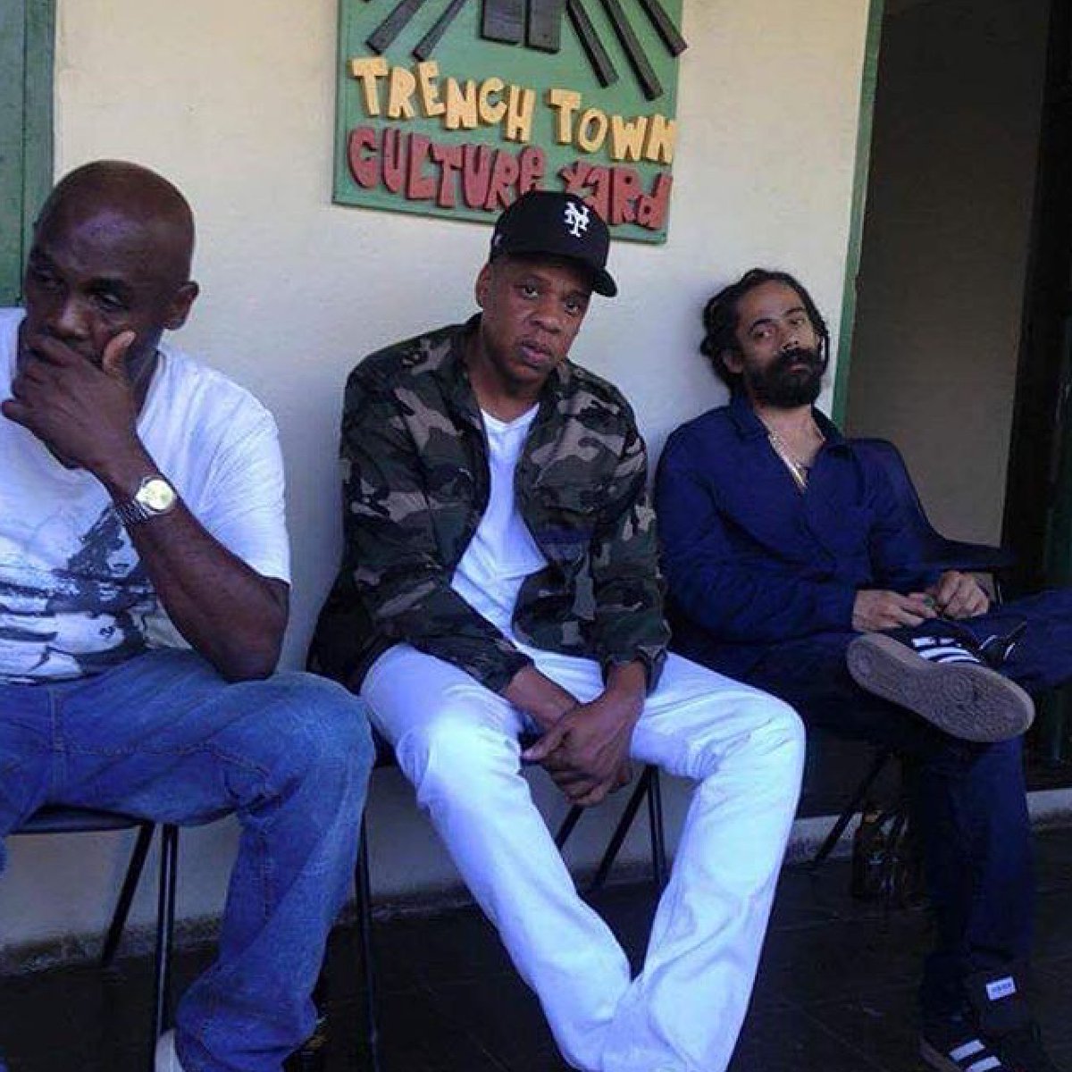 Jay Z in Jamaica - Photo via Jay Z Daily