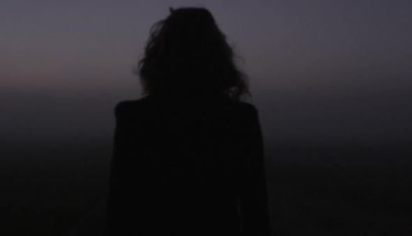 walking in the dark silhouette