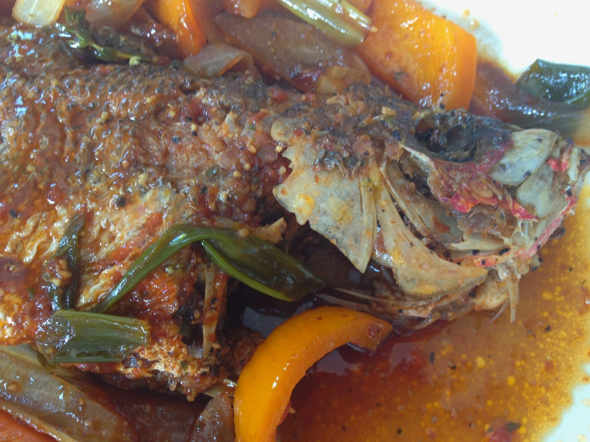 Jamaican Brown Stew Fish Recipe