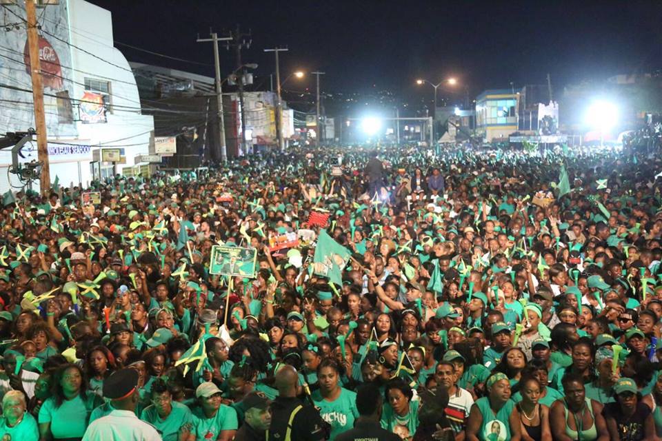 Jamaica Labour Party wins Jamaica elections 2016