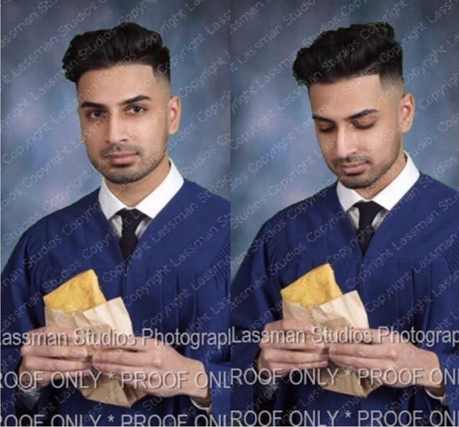 Canadian Graduate Chooses to Pose with Jamaican Patty in Scholarship Photo