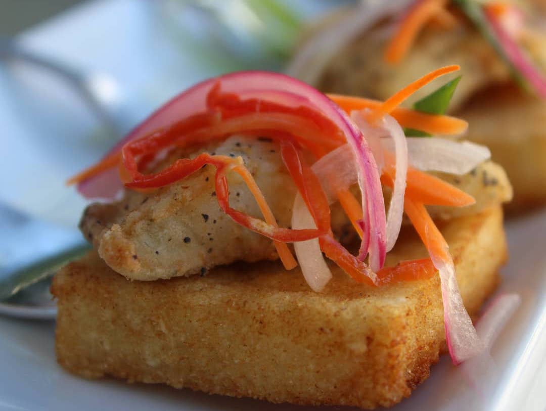 Chef Noel Cunningham Jamaican Escovitch Fish Sandwich Recipe