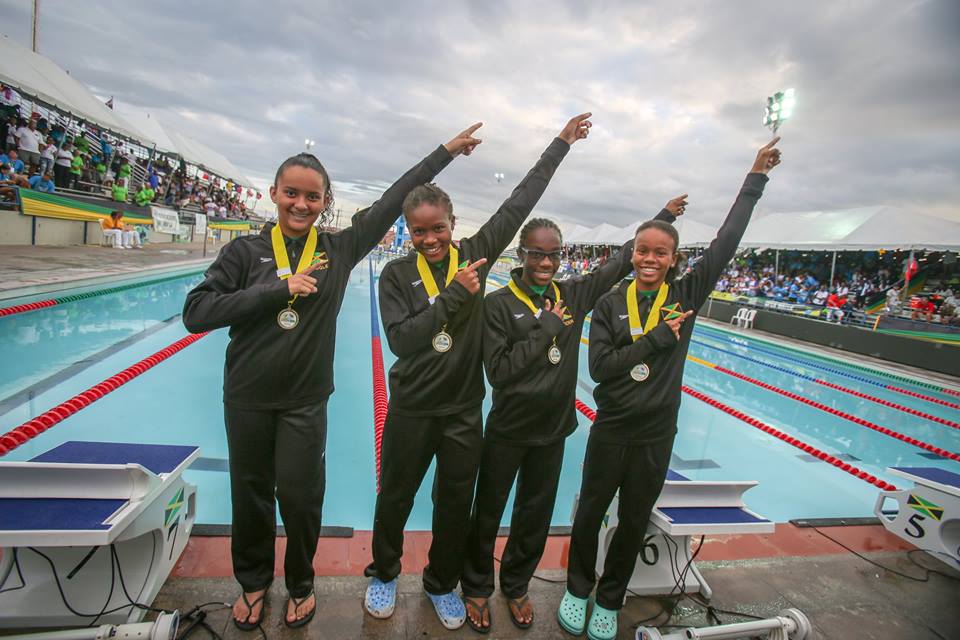 Jamaican Girls Take All Swimming Sprint Freestyle Titles