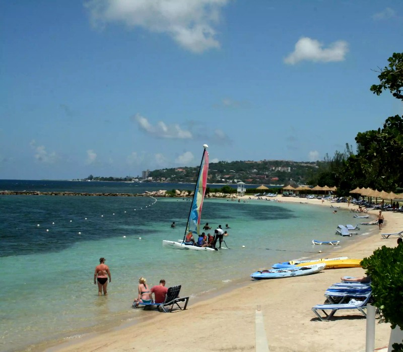 Montego Bay is popular with Canadians