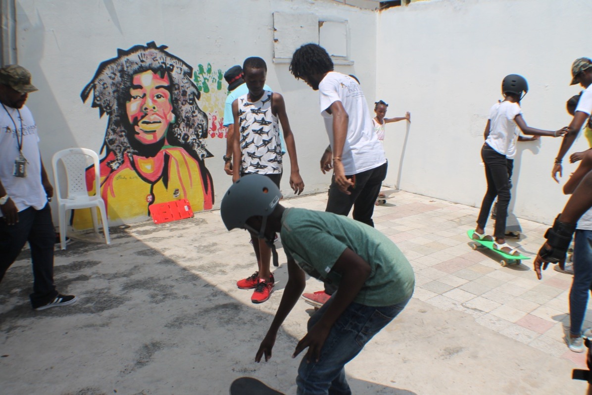 Tampa Skate Park Partners with Jamaican to Provide Skateboards for Island Kids