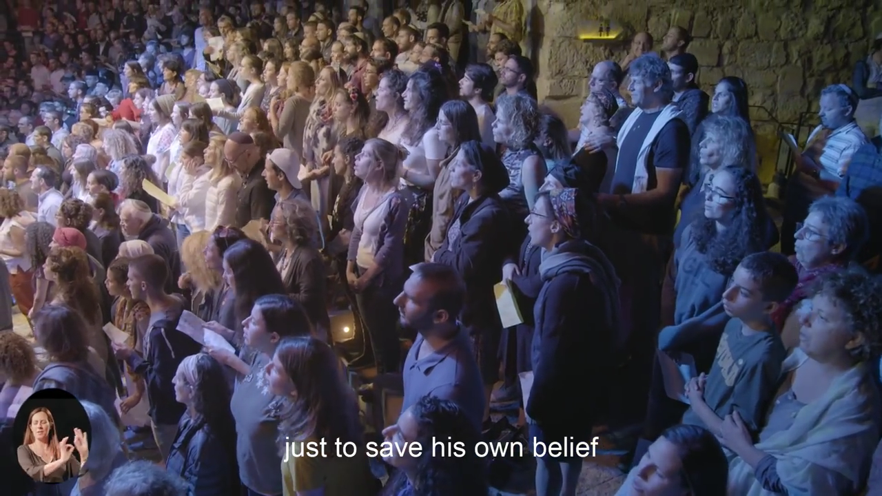 Watch 800 Jews Christians Muslims Sing Bob Marley One Love in Jerusalem as a Sign of Unity