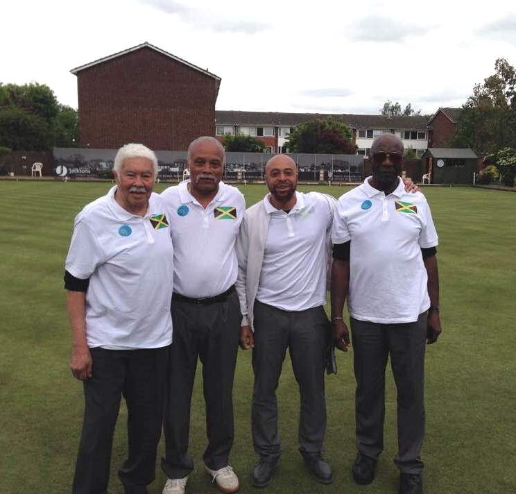 Players from left to right: Louie Holness, Mervyn Edwards, Andrew Newell and Walter William