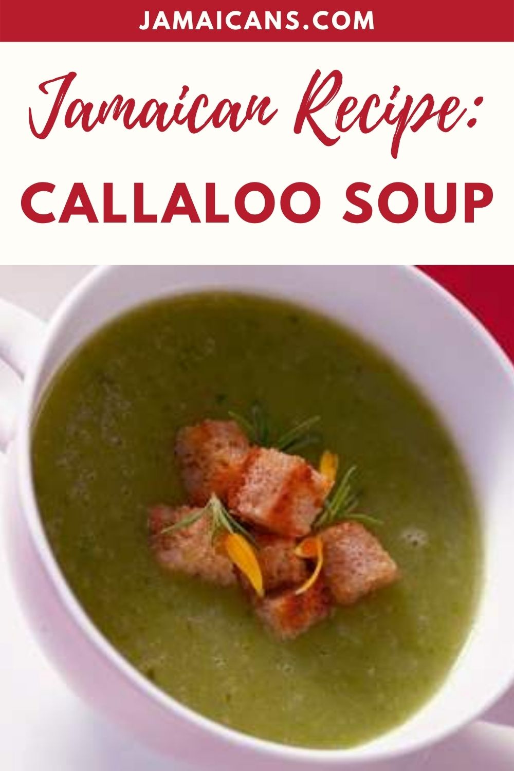Jamaican Recipe: Callaloo Soup