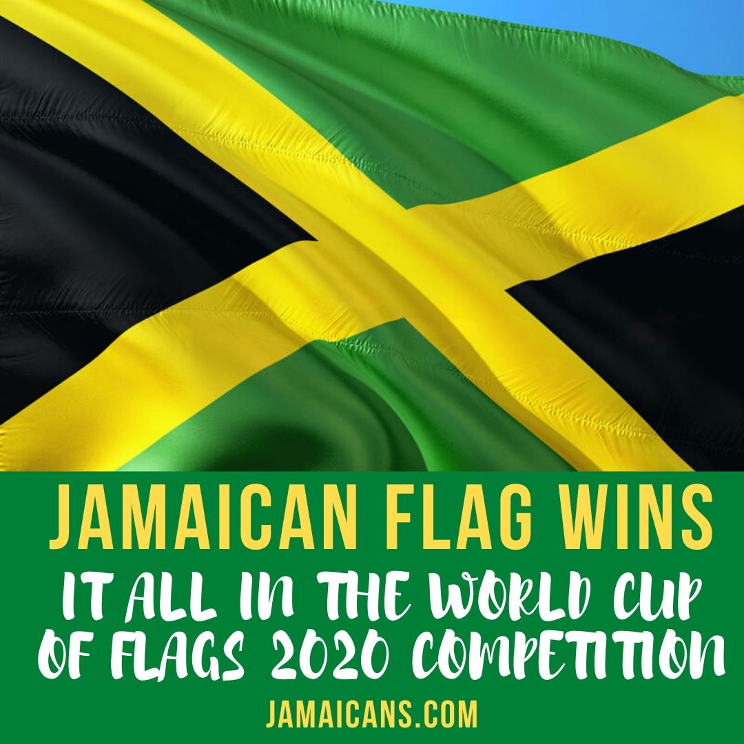Jamaican Flag Wins it all in the World Cup of Flags 2020 Competition PIN