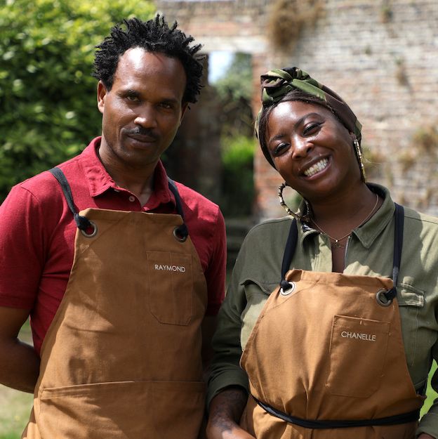Jamaican duo compete on The Big Flower Fight series on Netflix Raymond and Chanelle 3