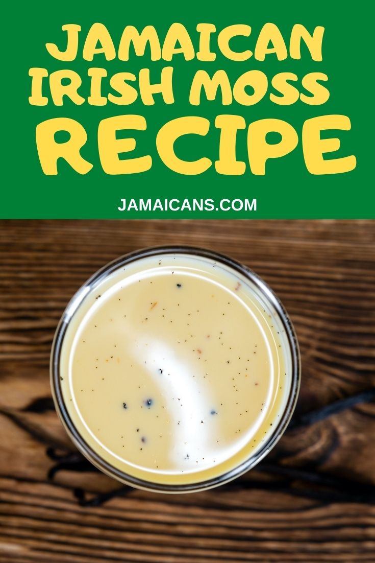 Jamaican Irish Moss Recipe PIN