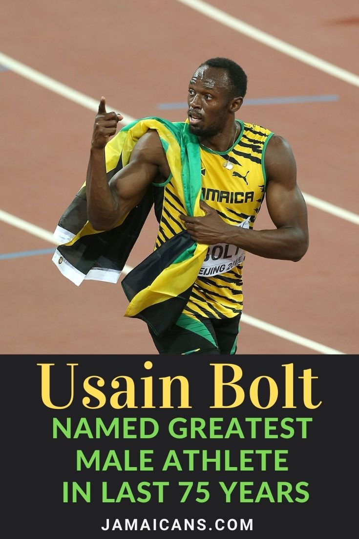 Usain Bolt Named Greatest Male Athlete in Last 75 Years PIN