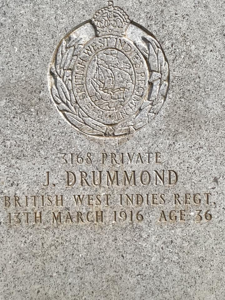 Did You Know A Jamaican World War 1 Hero is Buried in Egypt I Visited His Grave Private J drummond