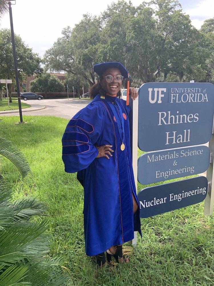 Jamaican Charlyne Smith Becomes First Black Woman to Earn PhD In Nuclear Engineering at University of Florida 2