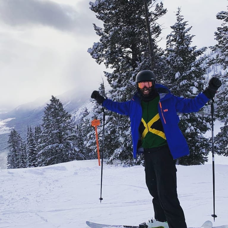 Jamaican British Former DJ Looking to Qualify in Alpine Skiing for 2022 Winter Olympics -2