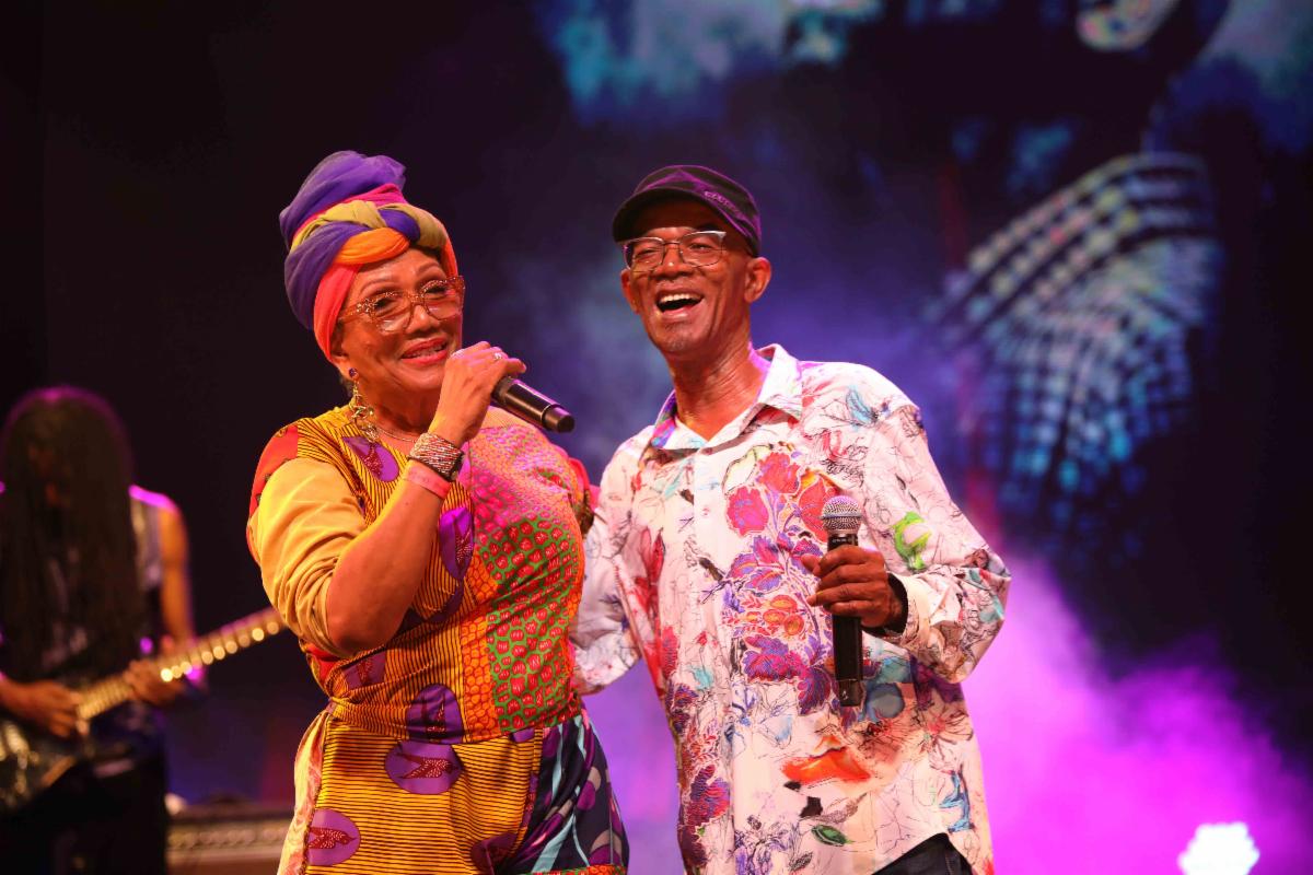 Beres Hammond and Marcia Griffiths