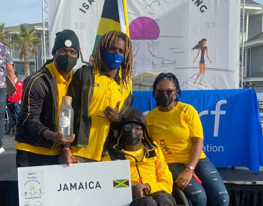 Jamaica Makes History with First-Time Para-Surfer Representatives at International Competition
