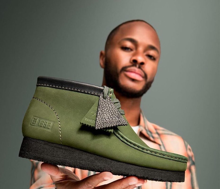 Raheem Sterling Unveils His Very Own New Clarks Originals Wallabee Dedicated to Jamaica
