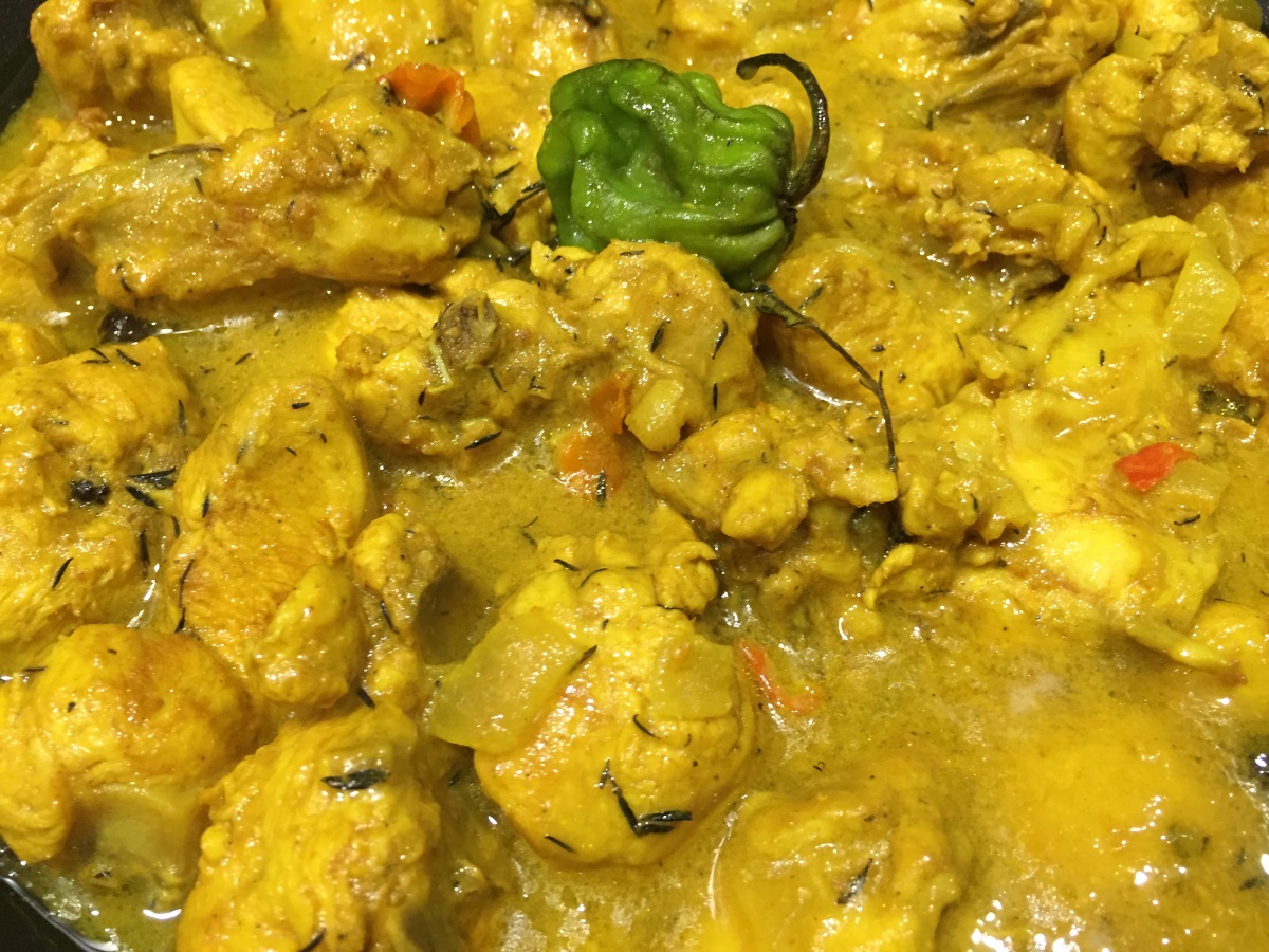 Miss G's Simple Jamaican Curry Chicken Recipe - Jamaicans.com